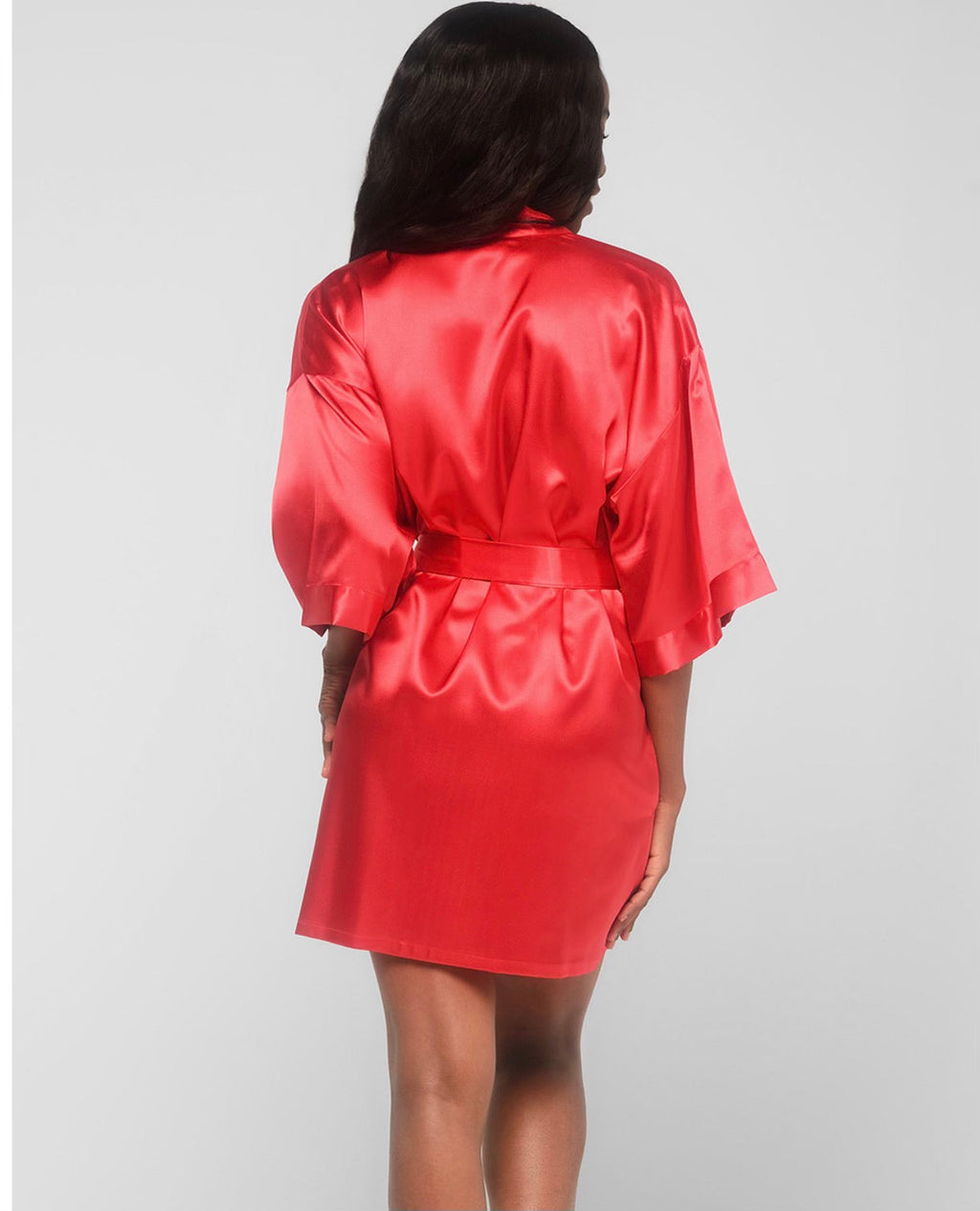 Red Satin Robe