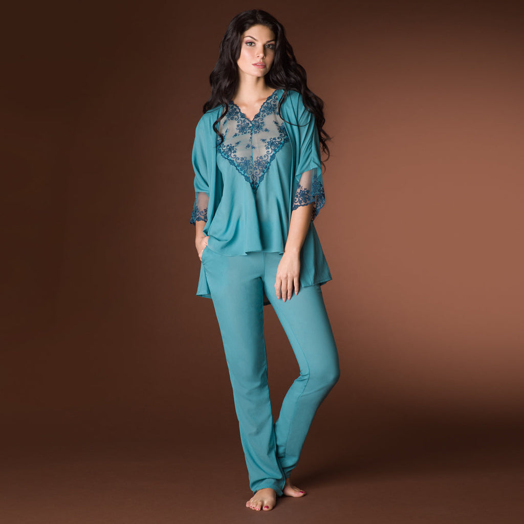 Soft Sheer Mesh Robe Vova Cosima